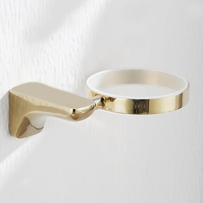 BowLift | 2-piece metal bathroom accessory set traditional toilet brush and holder set