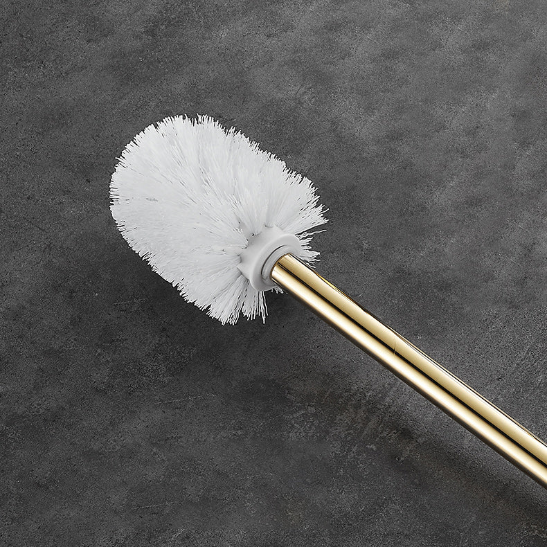 BowLift | 2-piece metal bathroom accessory set traditional toilet brush and holder set