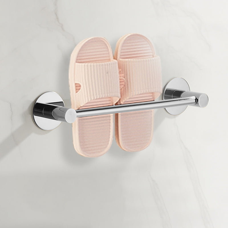 BowLift | 2-piece bathroom accessory set modern stainless steel slipper rack