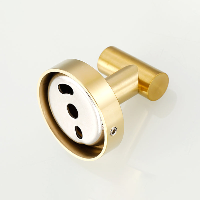 BowLift | Modern Bathroom Accessory Set Metal Coat Hooks in Polished Chrome/Gold