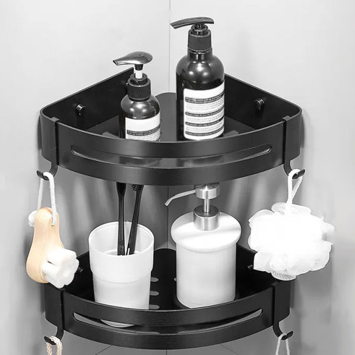BowLift | Modern Black Bathroom Accessory Set Tissue Holder Towel Bar Bathroom Fittings Set