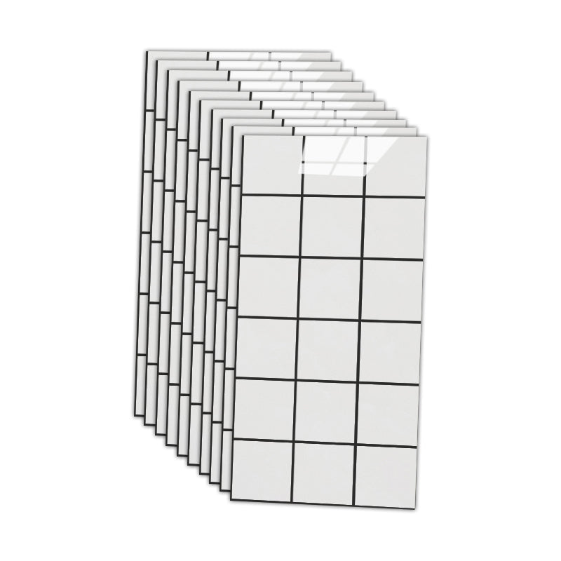 BowLift | 12" x 24" Marbling Single Panel Waterproof Splashback Wall Tile for Bathroom