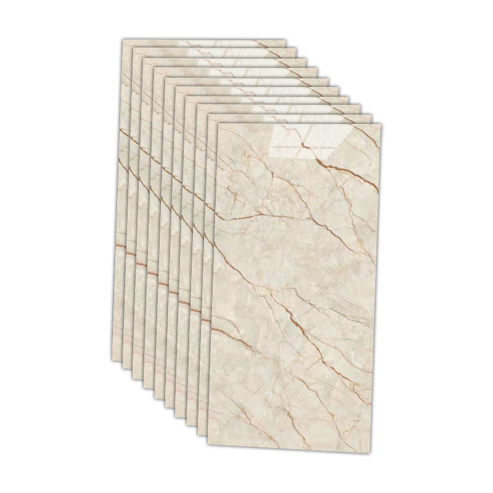 BowLift | 12" x 24" marbling single plate waterproof backsplash wall tile for bathroom
