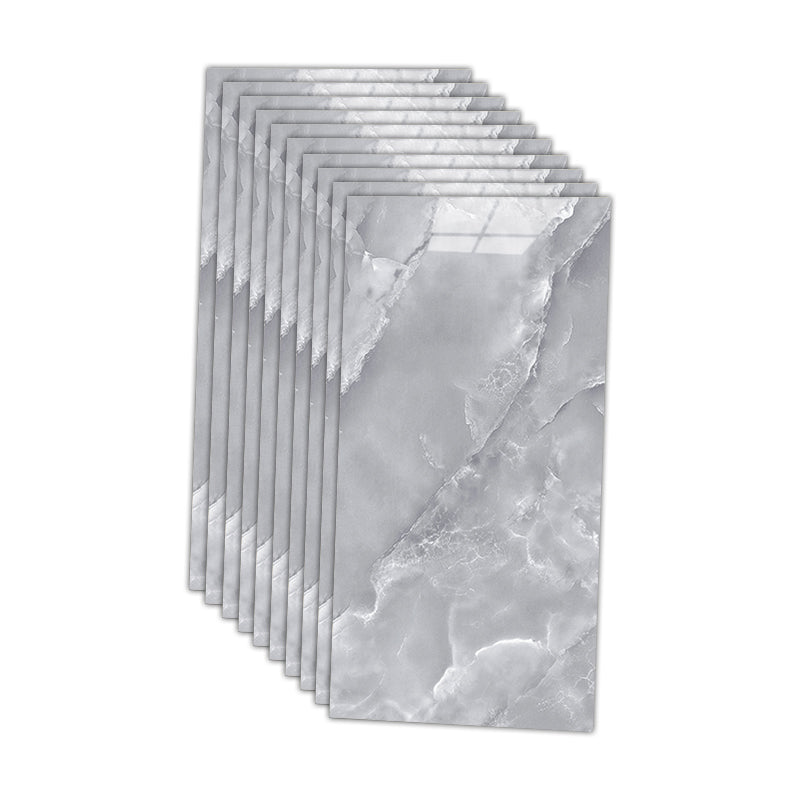 BowLift | 12" x 24" marbling single plate waterproof backsplash wall tile for bathroom