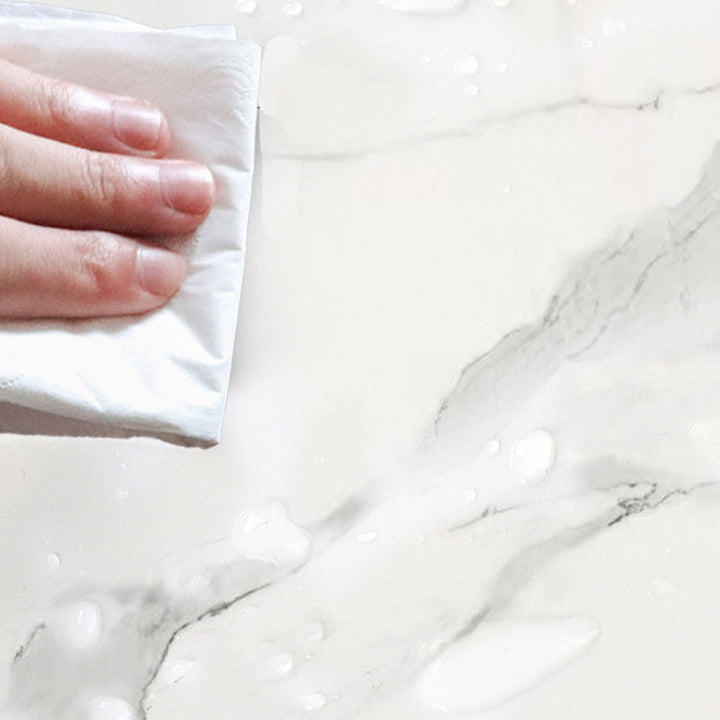 BowLift | 12" x 24" marbling single plate waterproof backsplash wall tile for bathroom