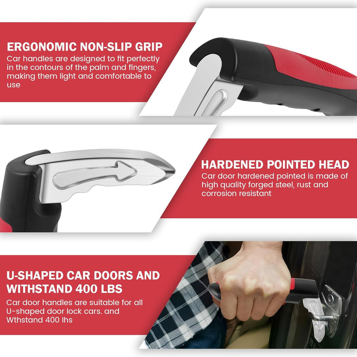 BowLift | 2Pcs Car Assist Handles with Emergency Tools – Moventa