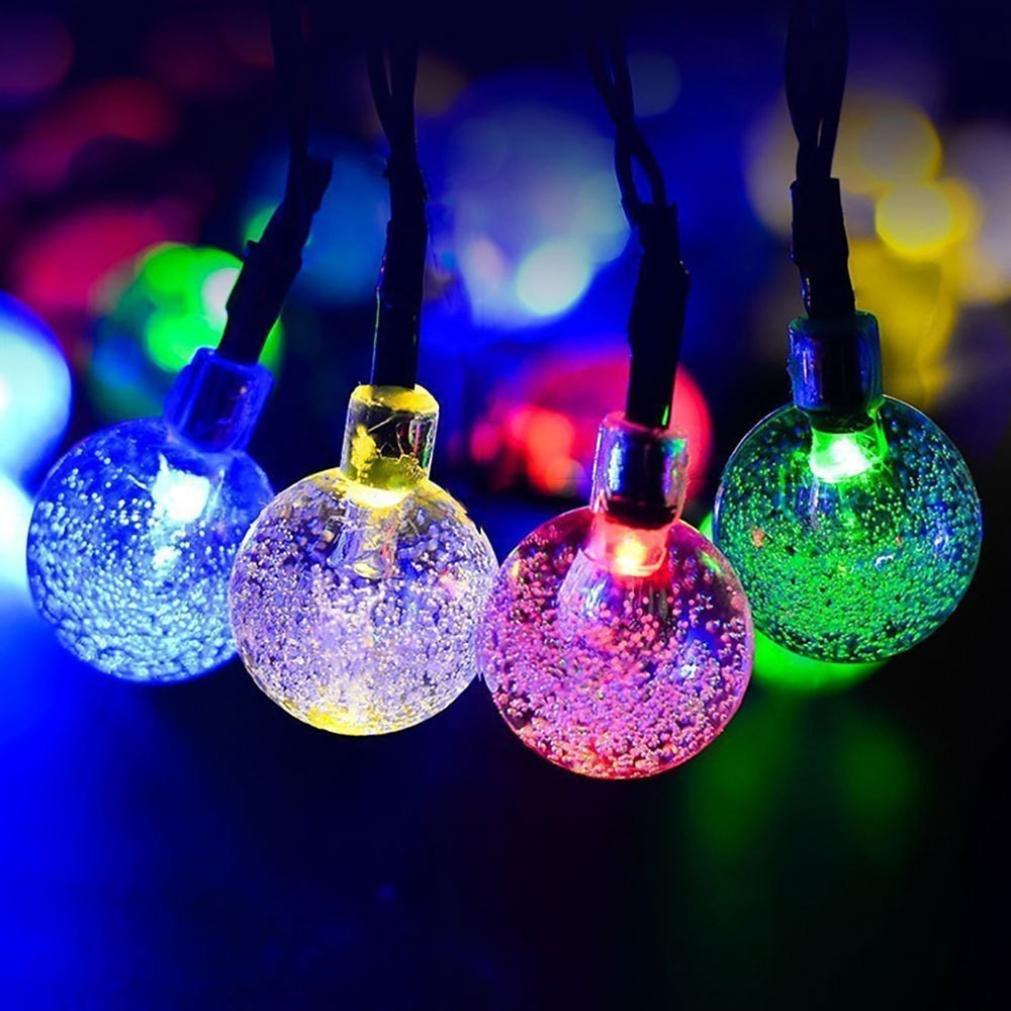 BowLift | Solar-powered Crystal Ball String Lights