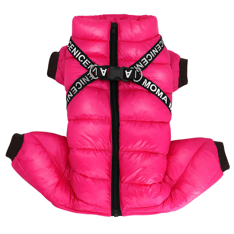 BowLift | WarmPaw WinterComfort Dog Jacket – Windproof Jacket with Soft Insulation for Cold Weather