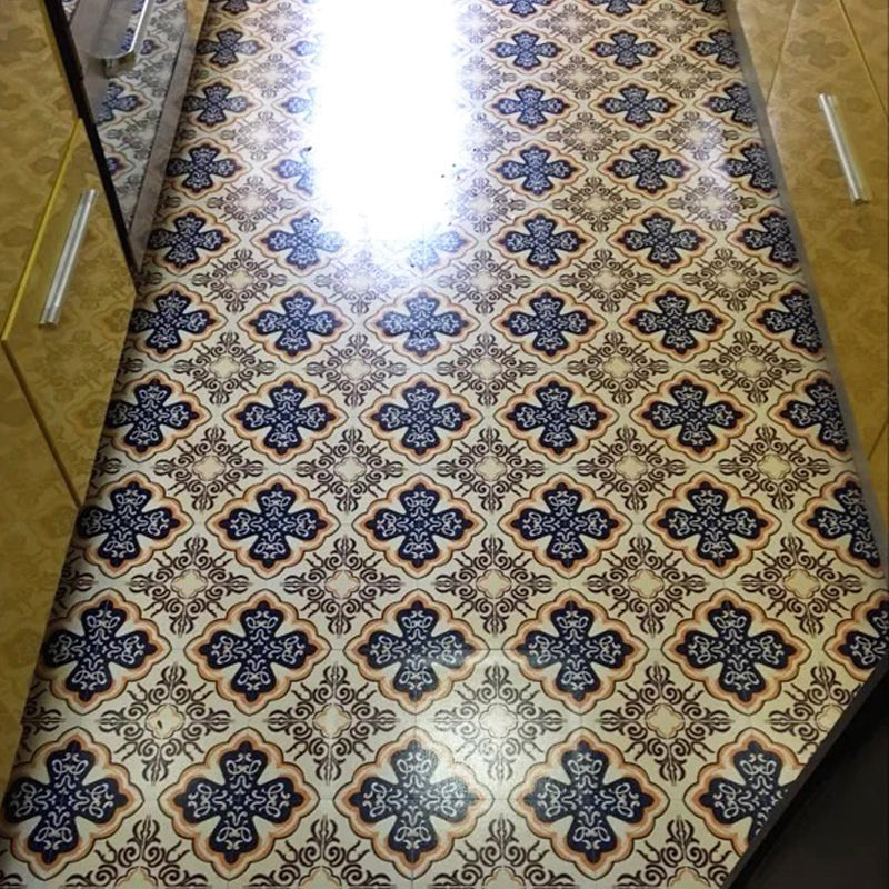 BowLift | Peel & Stick Vinyl Floor Multicolored Style Vinyl Floor with Matt Gloss