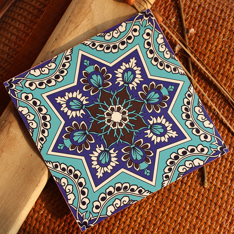 BowLift | Peel & Stick Vinyl Floor Multicolored Style Vinyl Floor with Matt Gloss