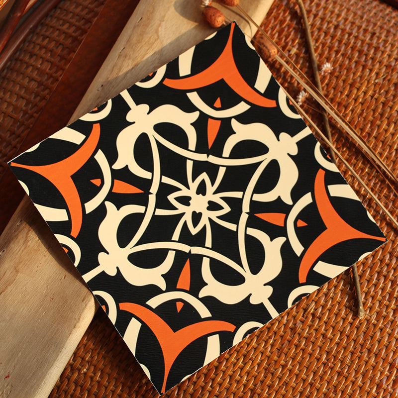 BowLift | Peel & Stick Vinyl Floor Multicolored Style Vinyl Floor with Matt Gloss