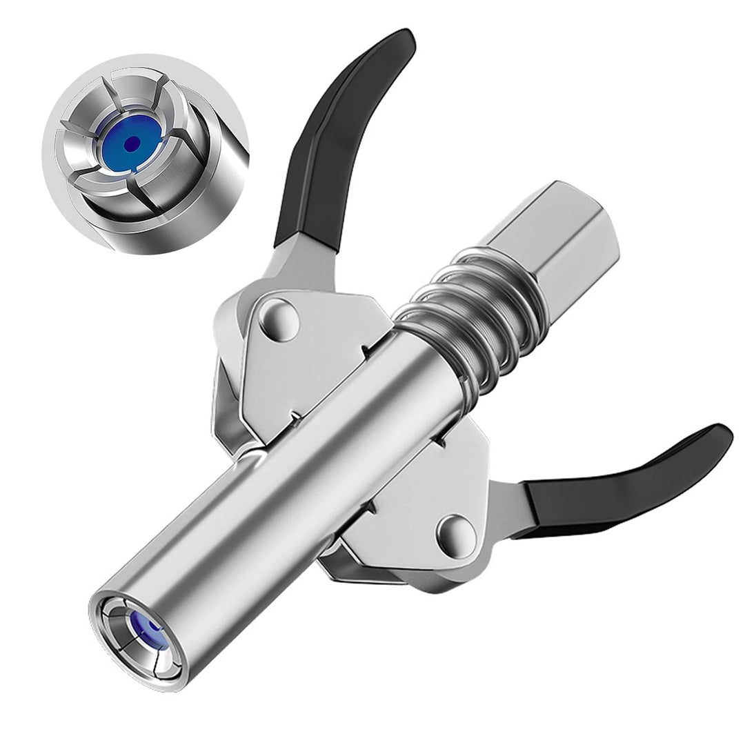 BowLift | Powerful lock on grease connections with spring flex lines