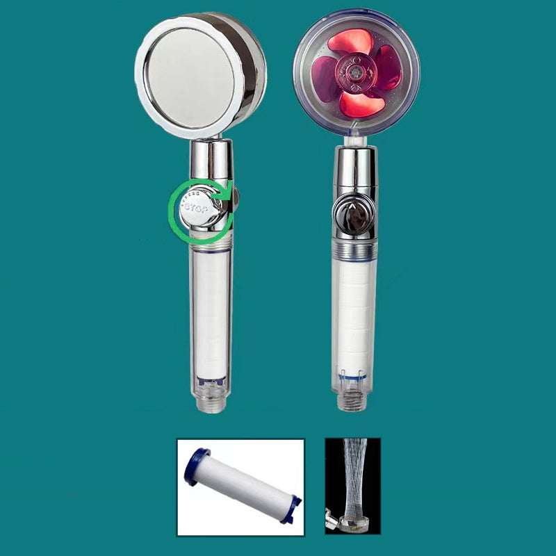 BowLift | Plastic Showerhead Contemporary Handheld Showerhead with Water Filtration