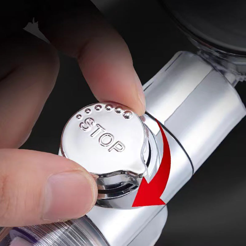 BowLift | Plastic Showerhead Contemporary Handheld Showerhead with Water Filtration