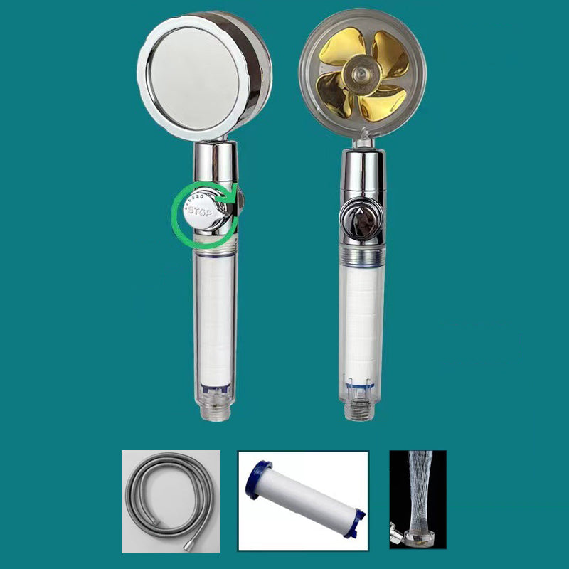 BowLift | Plastic Showerhead Contemporary Handheld Showerhead with Water Filtration