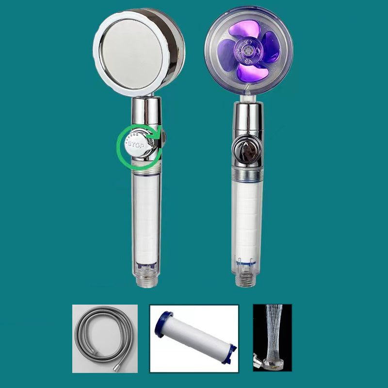 BowLift | Plastic Showerhead Contemporary Handheld Showerhead with Water Filtration