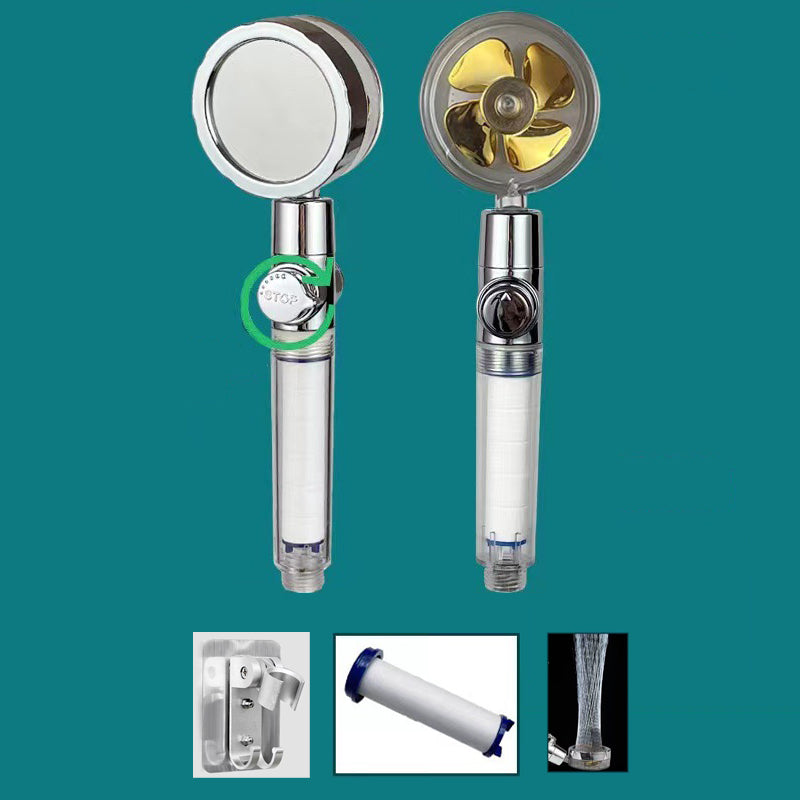 BowLift | Plastic Showerhead Contemporary Handheld Showerhead with Water Filtration