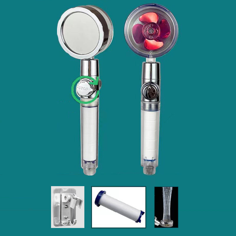 BowLift | Plastic Showerhead Contemporary Handheld Showerhead with Water Filtration