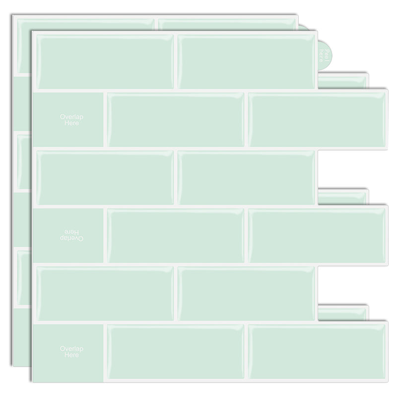 BowLift | Plastic Peel & Stick Subway Tile Modern Simple Peel & Stick Subway Tile