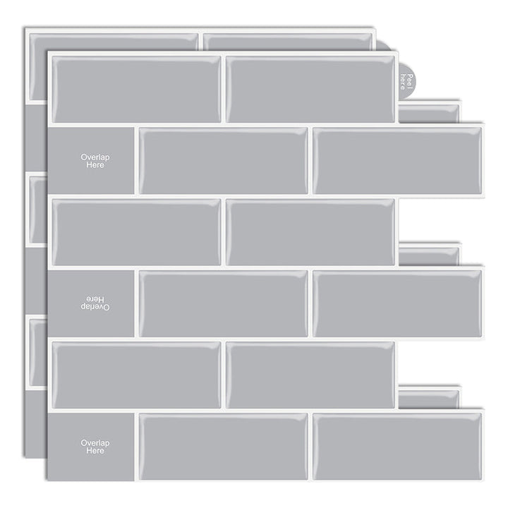 BowLift | Plastic Peel & Stick Subway Tile Modern Simple Peel & Stick Subway Tile