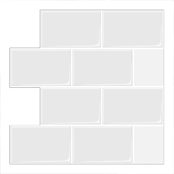 BowLift | PVC Subway Tile Wallpaper Waterproof Peel and Stick Splashback Tile