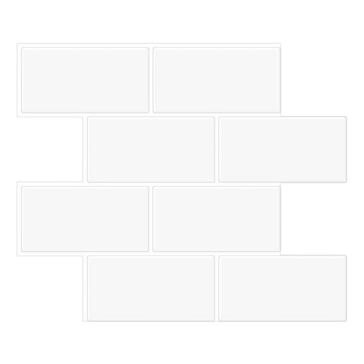 BowLift | PVC Subway Tiles Wall Wallpaper Waterproof Peel and Stick Splashback Tile