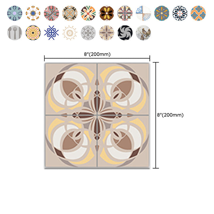 BowLift | PVC Peel and Stick Mosaic Tile Wallpaper with Square Shape