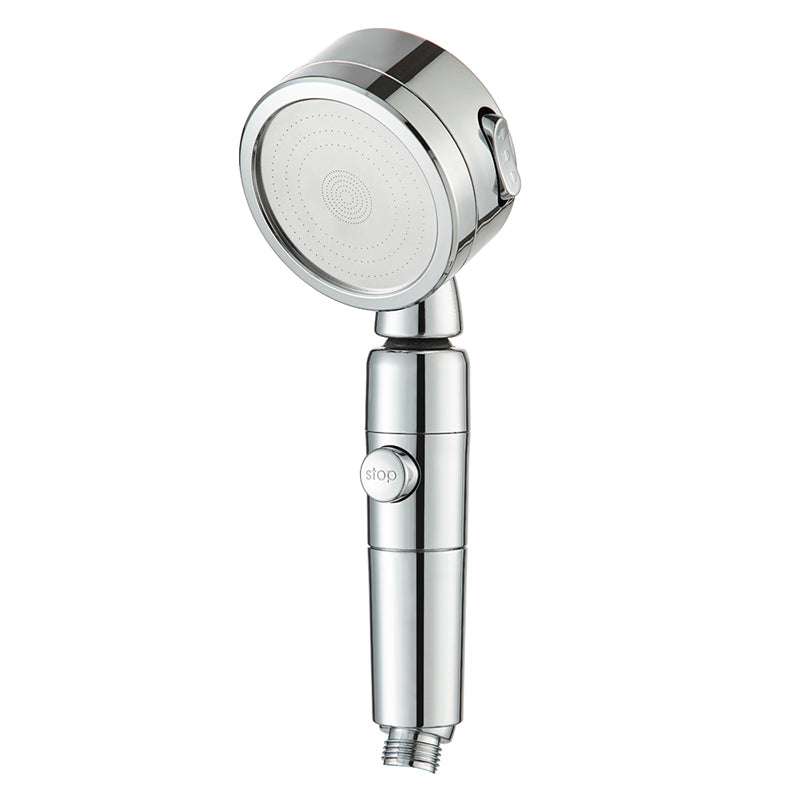 BowLift | Contemporary 3 Jet Shower Head Adjustable Spray Pattern Rotatable Handheld Shower