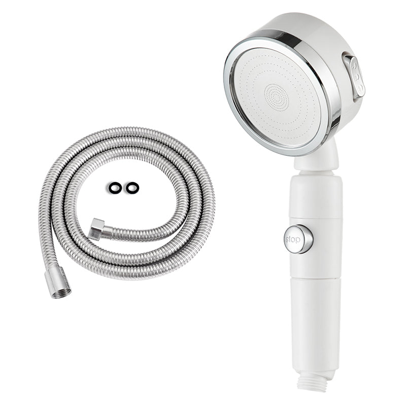 BowLift | Contemporary 3 Jet Shower Head Adjustable Spray Pattern Rotatable Handheld Shower