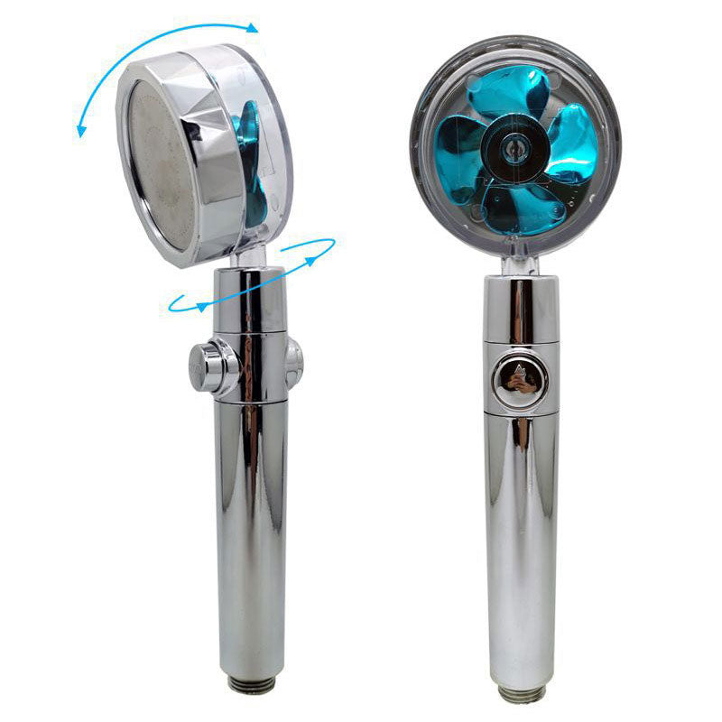 BowLift | Contemporary Handheld Supercharged Showerhead Round Spray Head