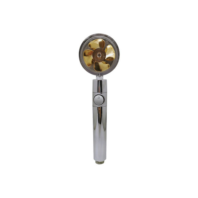 BowLift | Contemporary Handheld Supercharged Showerhead Round Spray Head
