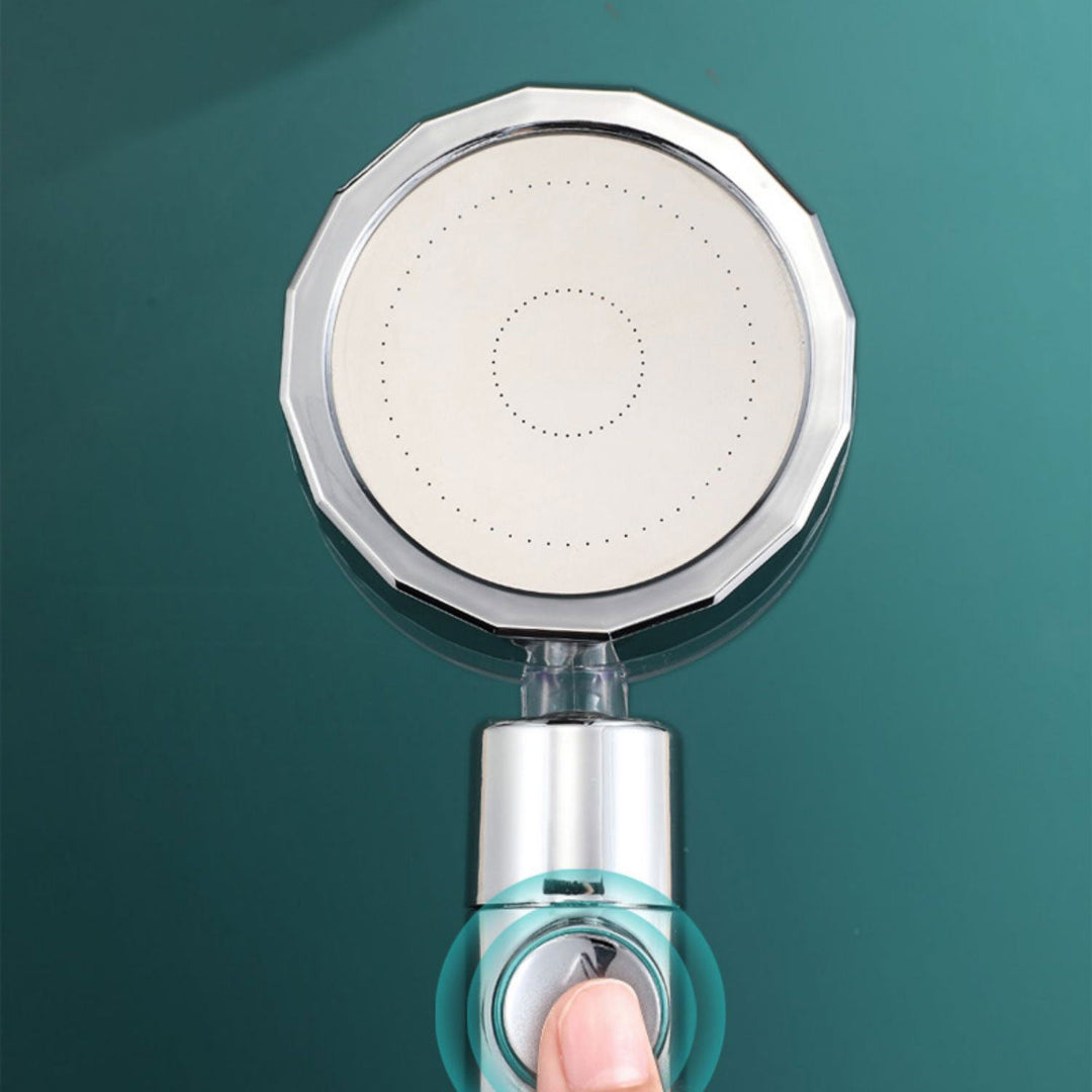 BowLift | Contemporary Handheld Supercharged Showerhead Round Spray Head