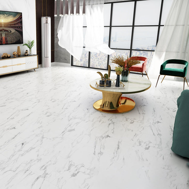 BowLift | Peel & Stick Vinyl Flooring Low Gloss Marble Look Vinyl Flooring