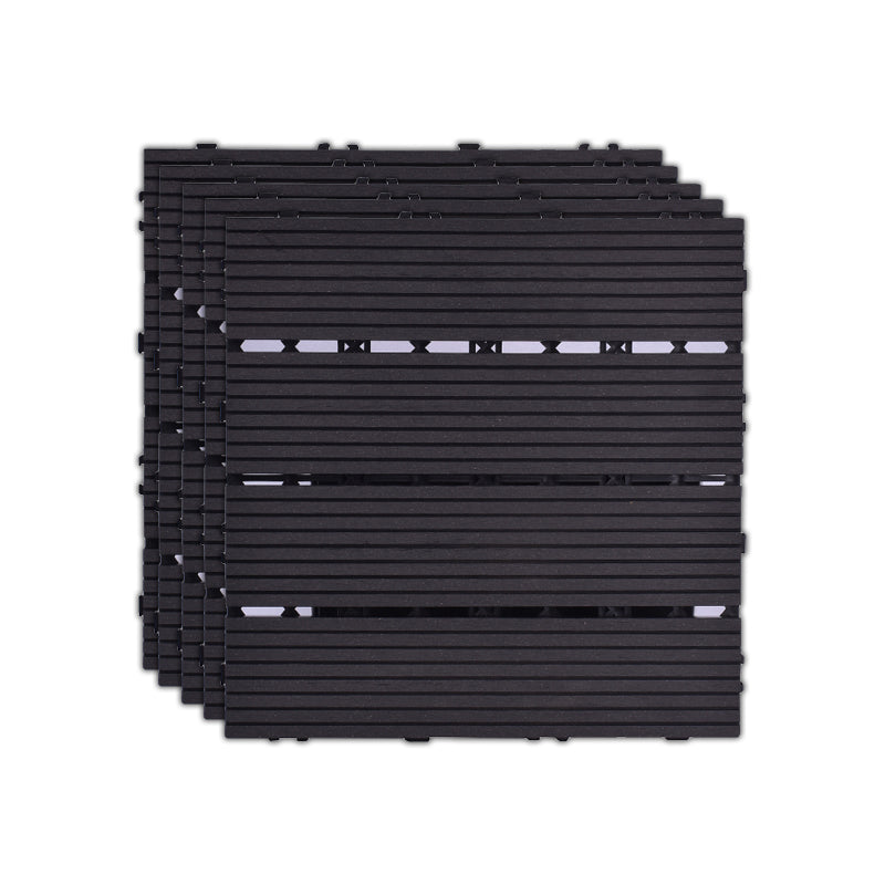 BowLift | 11 Pack 12" X 12" Square Deck/Patio Tiles Snap Fit for Outdoor Patio Tiles