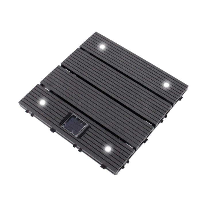 BowLift | Striped Pattern Terrace Floor Tiles Square Click Floor Tiles Floor Board