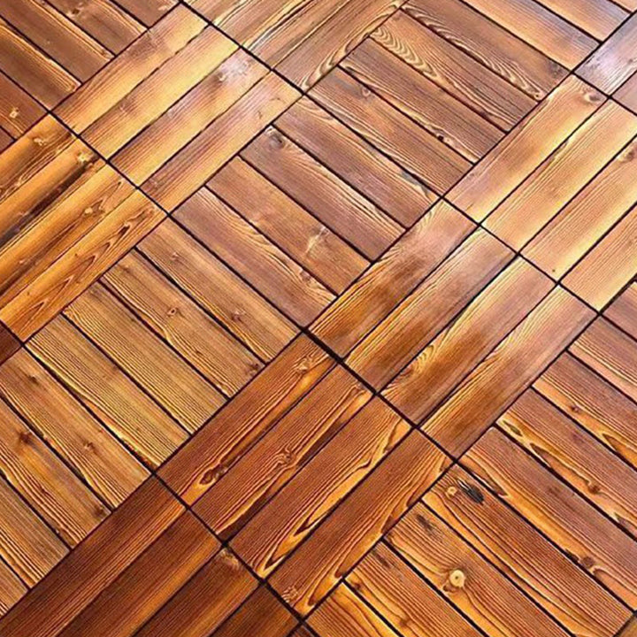 BowLift | Outdoor Deck Board Wood Square Stripes Composite Flooring Terrace