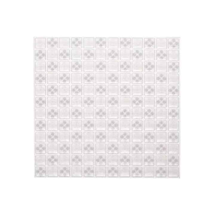 BowLift | Plastic Peel & Stick Mosaic Tile Waterproof Peel & Stick Mosaic Tile with Square Shape