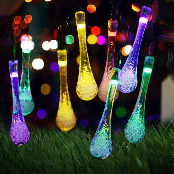 BowLift | LED Water Drop Solar Lights