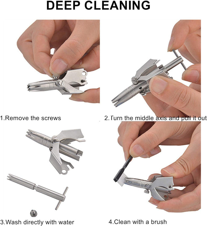 Nose hair remover made of stainless steel | Bowlift