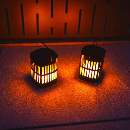 BowLift | Solar LED Flame Lantern – Decorative Outdoor Lighting for Garden and Terrace with Hanging Possibility