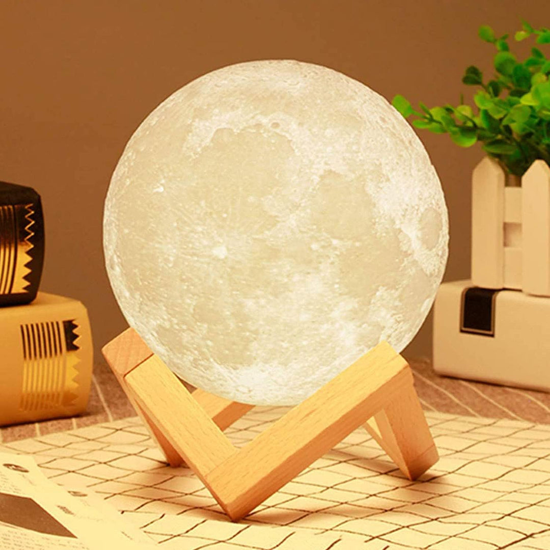 BowLift | Lunar Moon Light Lamp | Lunar Globe Light with Stand