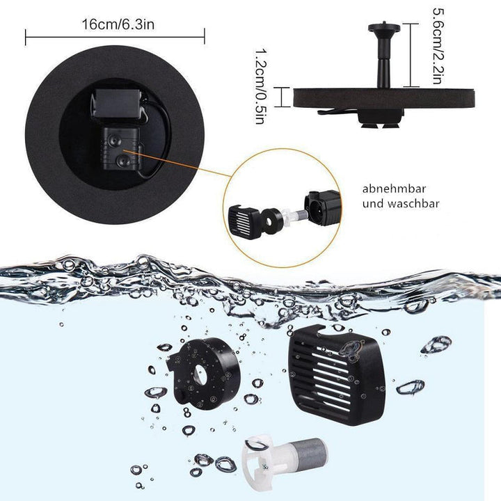 BowLift | Solar Fountain Pump