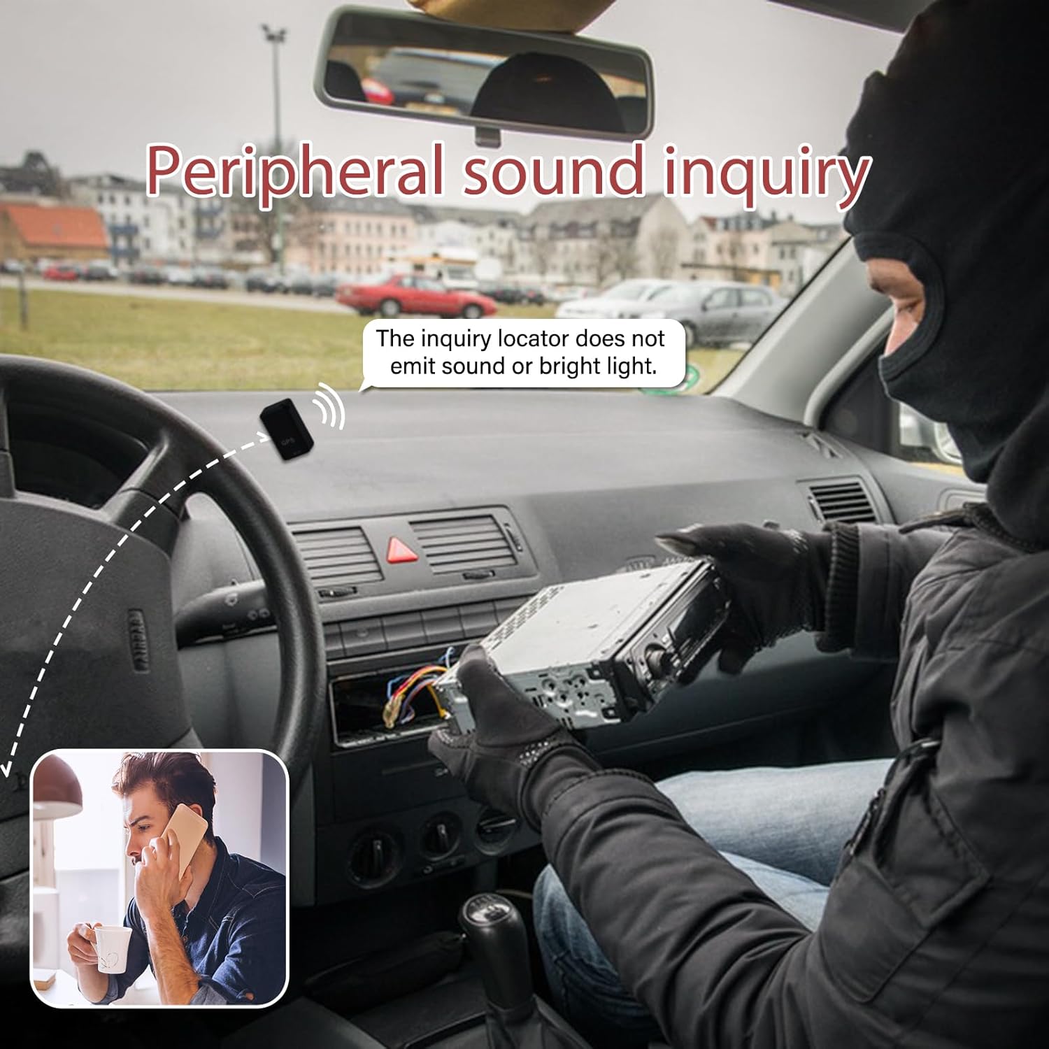 BowLift | GPS Tracker Mini Magnetic Car Locator