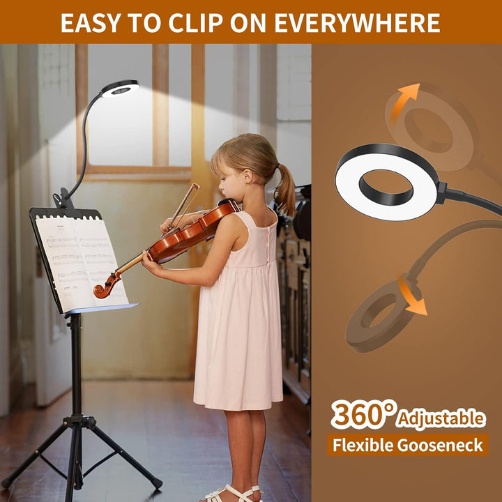 BowLift | 3 Colour Modes LED Desk Clamp Lamp with  & Flexible Gooseneck – Selvara (1+1 FREE)