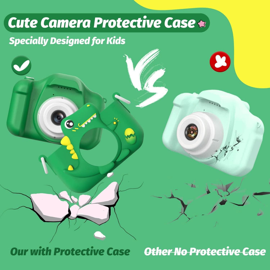 BowLift | PhotoDino – Children's camera in dinosaur design with 1080p HD & selfie function