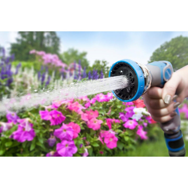 BowLift | UltraFlow Hose Nozzle | 10-Pattern High-Pressure Sprayer for Garden
