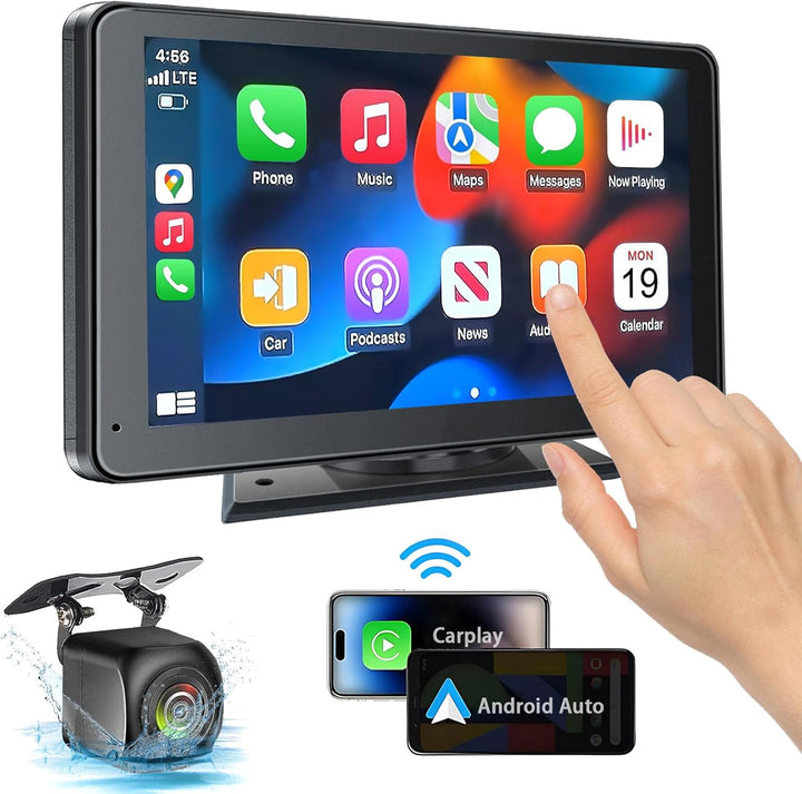 BowLift | Wireless CarPlay & Android Auto 7" Touch Screen Car Stereo