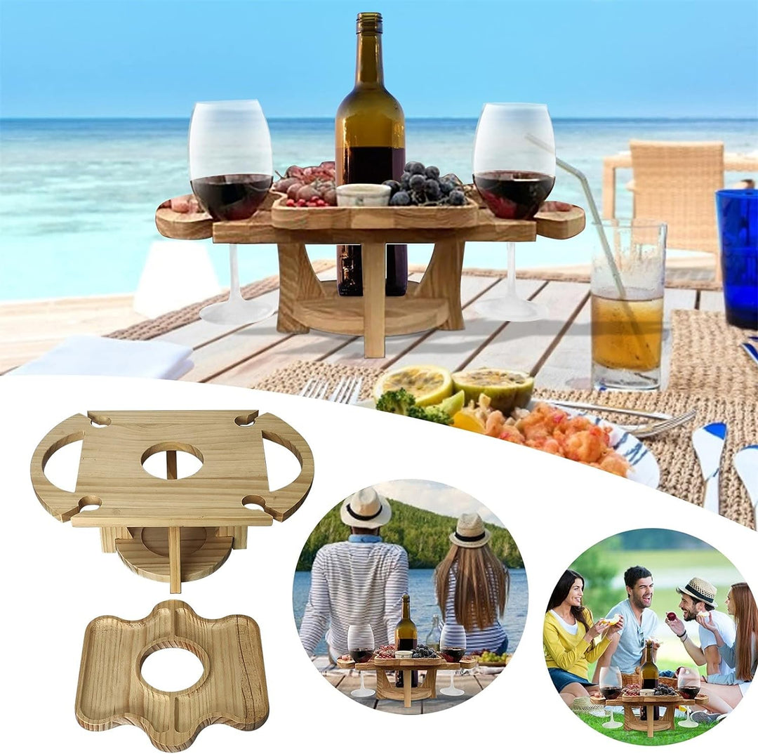 BowLift | Eindhoven 2-in-1 Fruit and Wine Glass Table Rack
