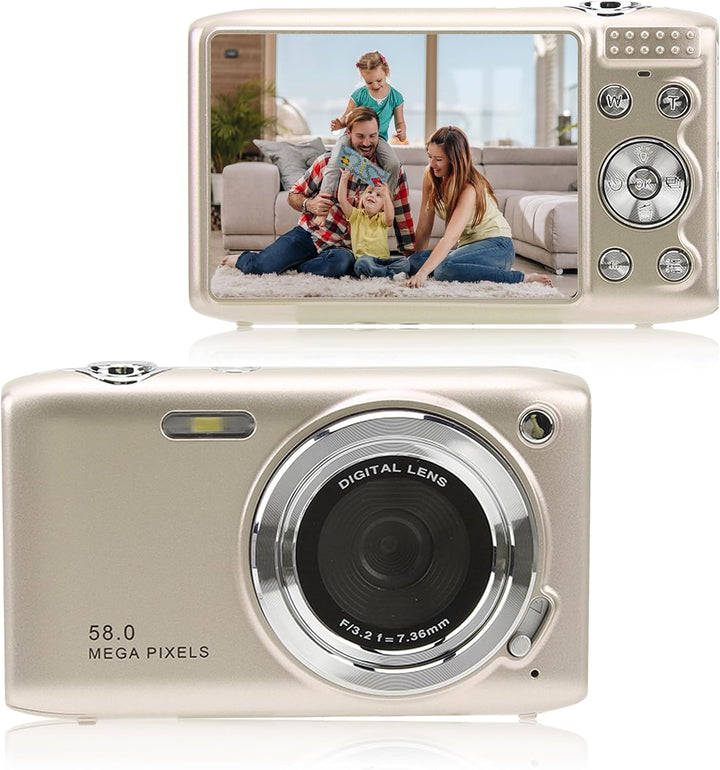 BowLift | 4K Compact Digital Camera with 58MP Photos and 16X Zoom – Lumora