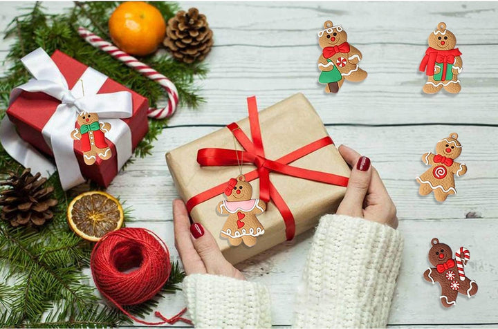 BowLift | Set of 12 Gingerbread Ornaments - SweetBakes